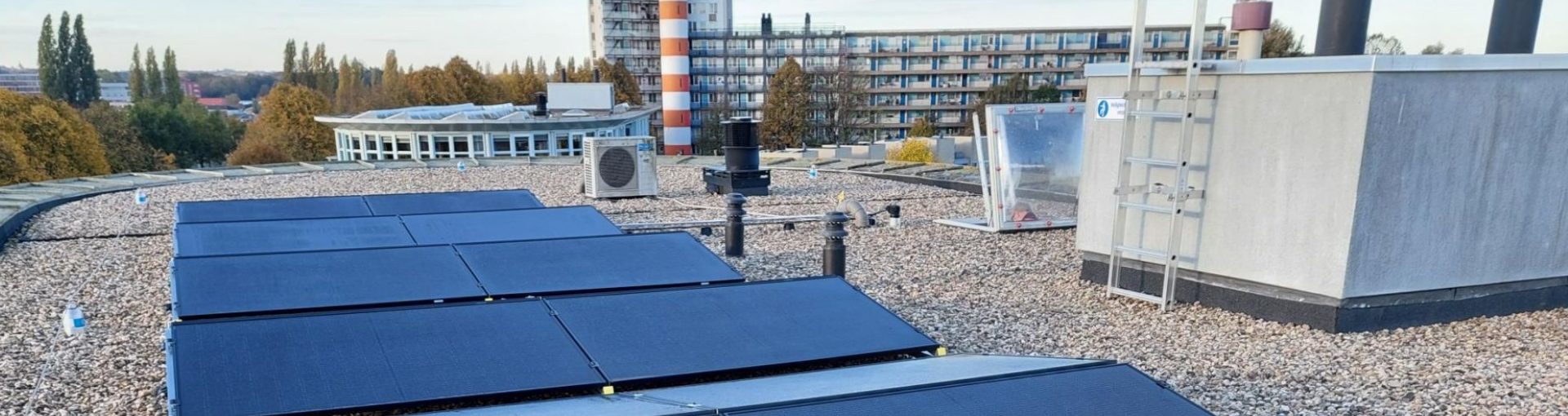 Uw pv-installateurs veilig aan het werk dankzij Vlutters